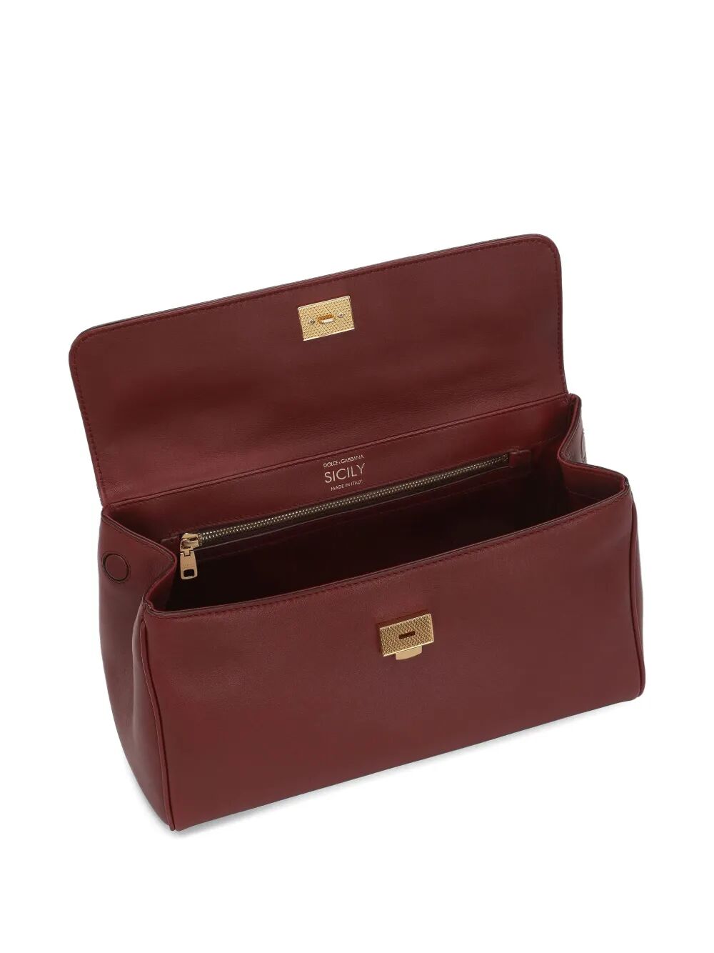 Dolce &amp; Gabbana Women Plongé Leather My Sicily Handbag by Luosophy