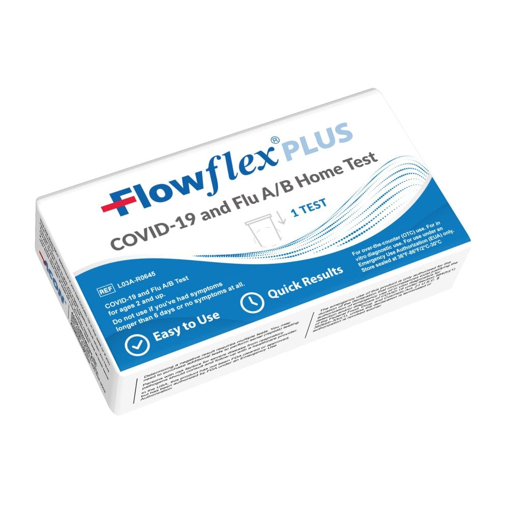 Flowflex Plus COVID-19 And Flu A/B Home Test by Pasteur Pharmacy