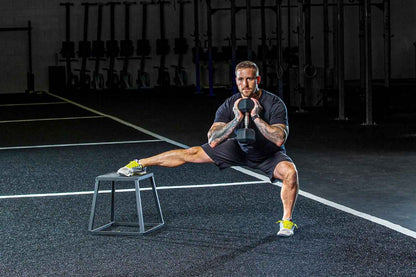 Steel Plyo Boxes – Heavy-Duty Plyometric Jump Platforms with Anti-Slip Rubber Top – Available in 12", 18", and 24" Heights – Stackable, Stable, Built for Strength and Conditioning