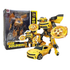 Bee Soldiers Transforming Robot Car Toy (Yellow) by Farmacias Savia