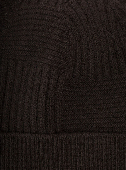 Bottega Veneta Men Brown Woven Hat In Wool Man by Luosophy