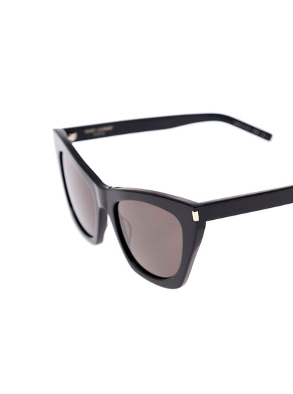 Saint Laurent Women Black New Wave Sl 214 Kate Sunglasses Woman Saint Laurent by Luosophy