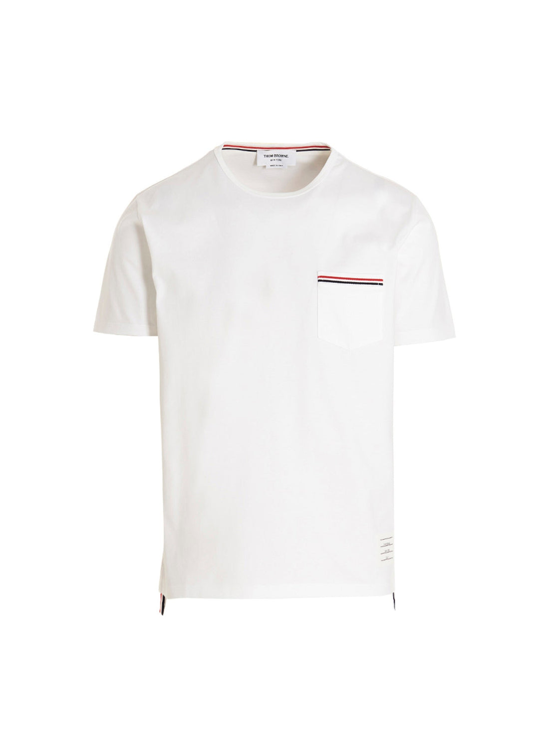 Thom Browne Men Logo Band Jersey T-Shirt by Luosophy
