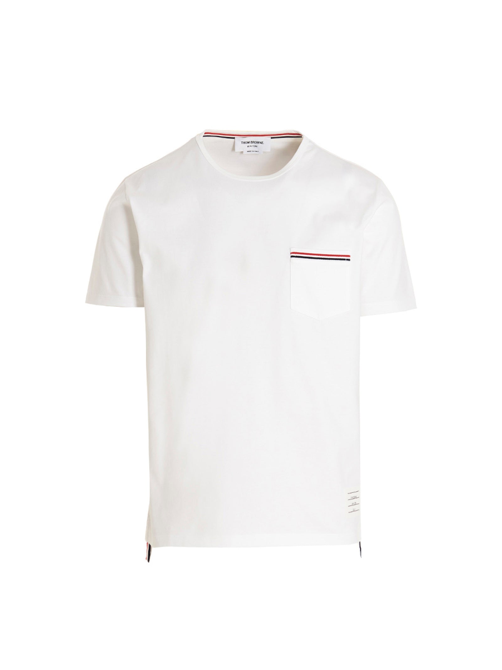 Thom Browne Men Logo Band Jersey T-Shirt by Luosophy