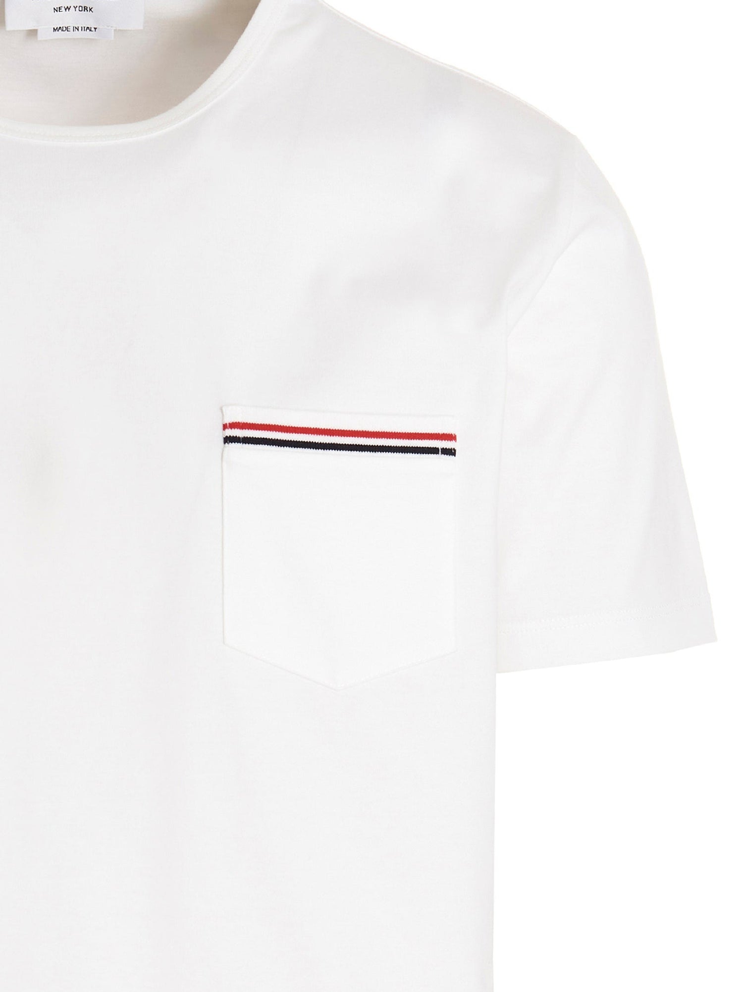 Thom Browne Men Logo Band Jersey T-Shirt by Luosophy