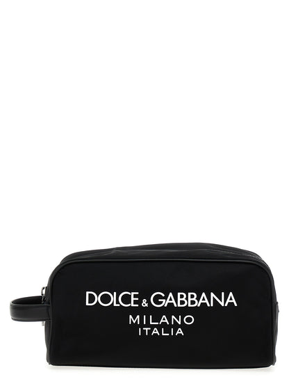Dolce &amp; Gabbana Men Logo Make-Up Bag by Luosophy