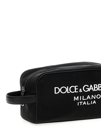 Dolce &amp; Gabbana Men Logo Make-Up Bag by Luosophy