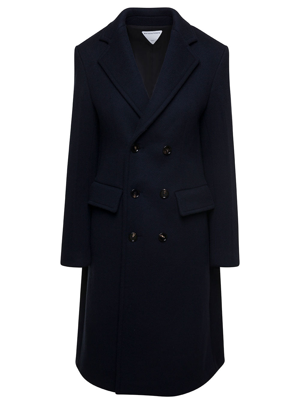 Bottega Veneta Women Double Wool Cashmere Cape Coat by Luosophy