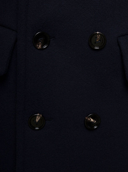 Bottega Veneta Women Double Wool Cashmere Cape Coat by Luosophy