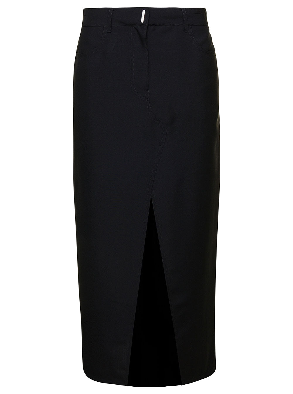 Givenchy Women Long Skirt With Front Split by Luosophy