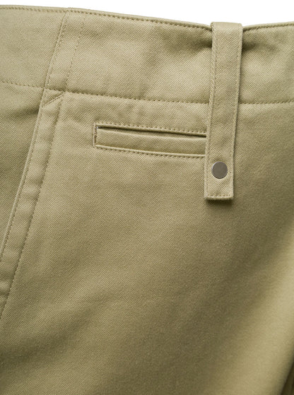Burberry Men Beige Wide-Leg Pants In Cotton Man by Luosophy