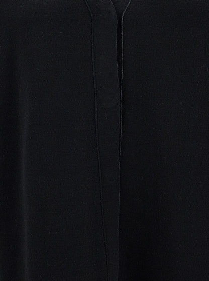 Fendi Women Black Reversible Cardigan With Jacquard Ff Motif In Knit Woman by Luosophy