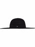 Saint Laurent Women Asymmetrical Hat With Gros Grain Ribbon Detail by Luosophy