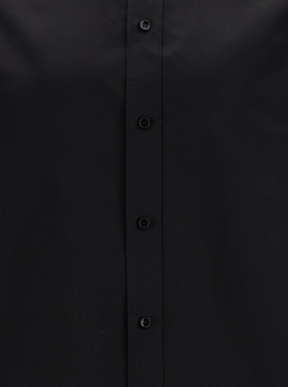 Saint Laurent Men Black Oversize Satin Shirt In Silk Woman by Luosophy