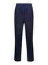 Fendi Men Blue Straight Pants In Wool Man by Luosophy