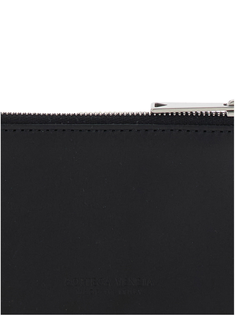 Bottega Veneta Men Black Card-Holder With Intreccio Motif In Leather Man by Luosophy
