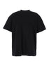 Jil Sander Men Black Double-Layers T-Shirt In Cotton Man by Luosophy