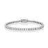 3MM Moissanite Tennis Bracelet in Solid 925 Silver - bracelets