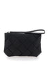 Bottega Veneta Men Black Medium Clutch With Intreccio Motif In Grained Leather Man by Luosophy