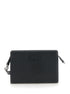 Gucci Men Super Mini Crossbody Bag With Logo Patch In Leather Man by Luosophy