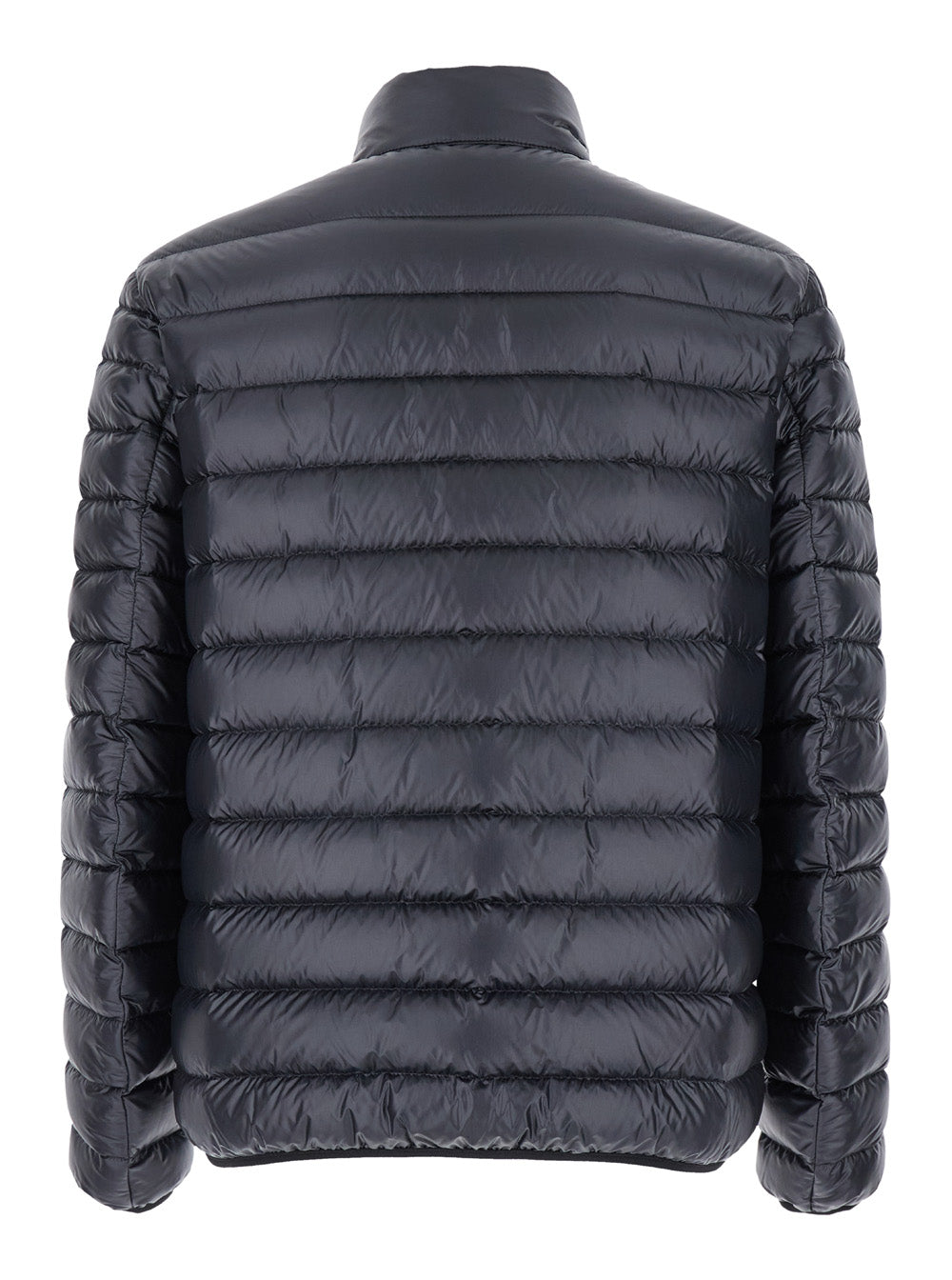 Givenchy Men Black High Neck Down Jacket With Logo Detail In Tech Fabric Man by Luosophy