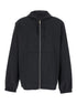 Givenchy Men Black Zip-Up Hoodie With Logo Detail In Wool Man by Luosophy