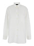 The Andamane Women White Shirt With Buttons In Cotton Blend Woman by Luosophy