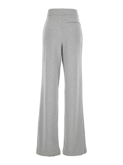 Dries Van Noten Women "Hartia" Grey Sweatpants In Fabric Women by Luosophy