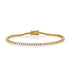 2mm Moissanite Tennis Bracelet in Yellow Gold - bracelets