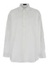 Balenciaga Men White Shirt With Pointed Collar In Cotton Man by Luosophy