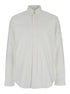 Givenchy Men White Shirt With Logo Embroidered On The Front In Cotton Man by Luosophy