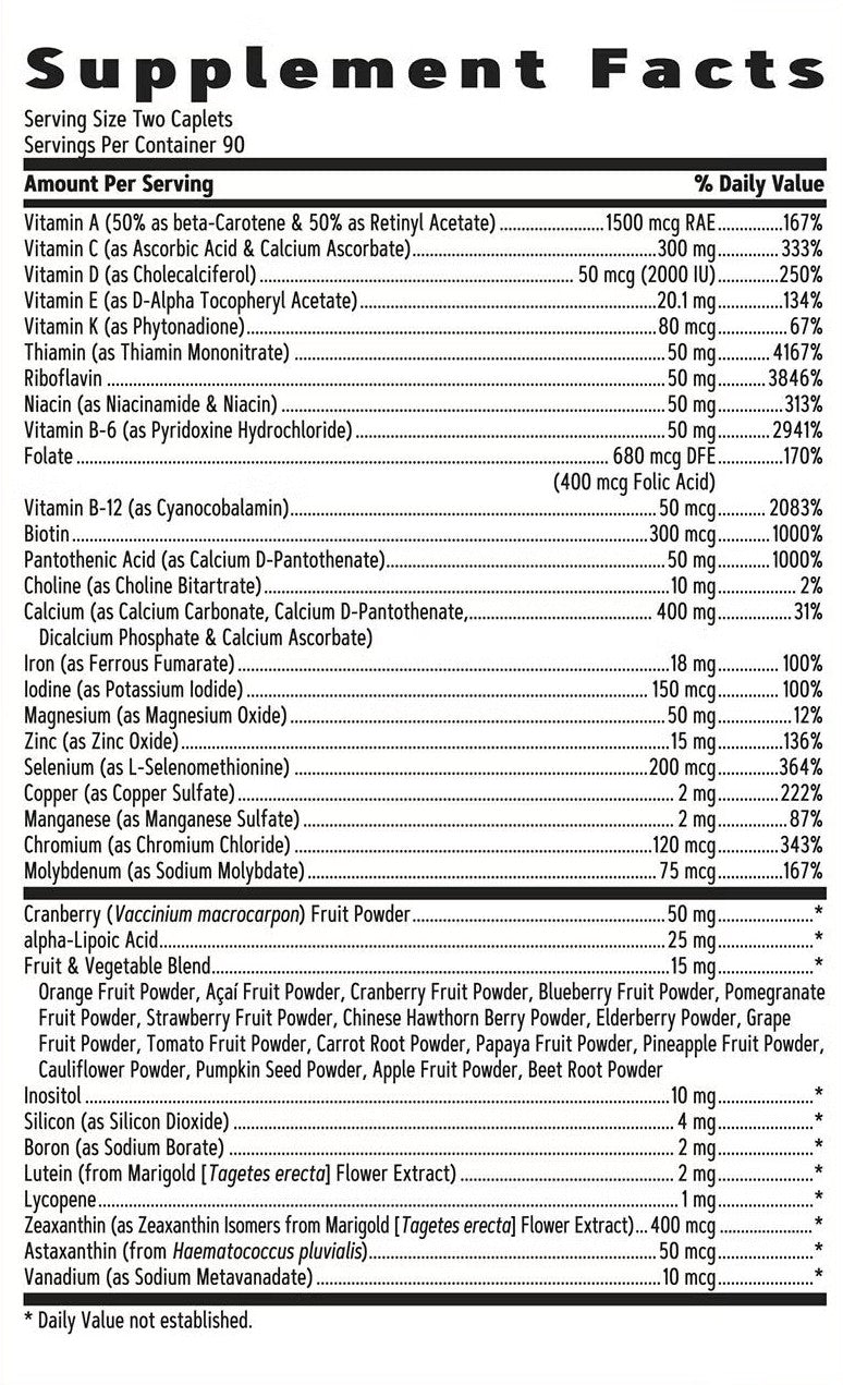 GNC Women’s Multivitamin Ultra Mega – 180 Caplets by Top Vita Shop
