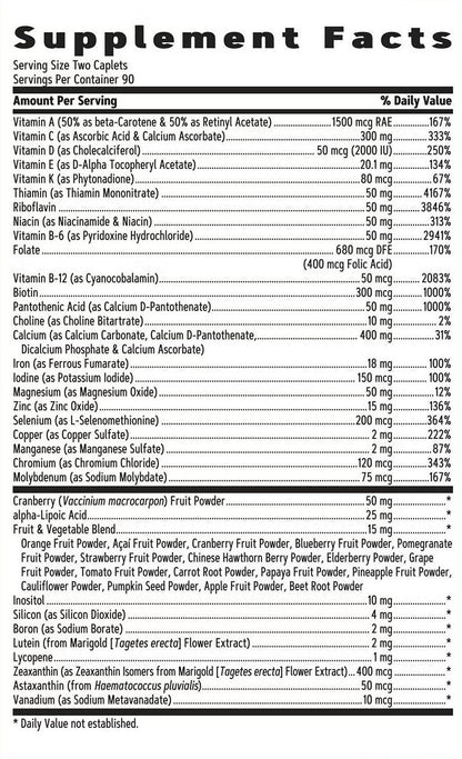 GNC Women’s Multivitamin Ultra Mega – 180 Caplets by Top Vita Shop