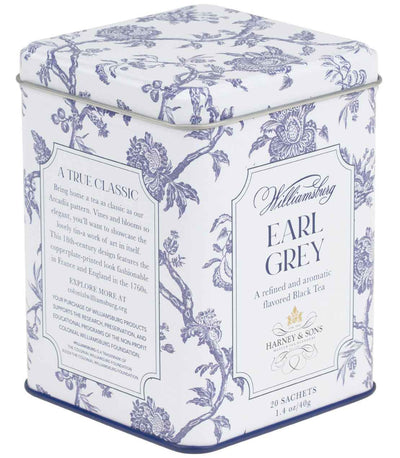 Williamsburg Earl Grey, Tin of 20 Sachets