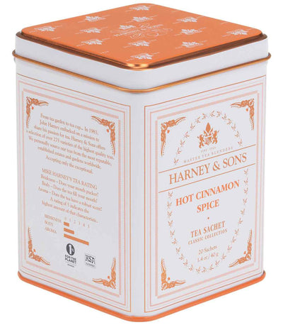 Hot Cinnamon Spice, Classic Tin of 20 Sachets