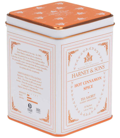 Hot Cinnamon Spice, Classic Tin of 20 Sachets