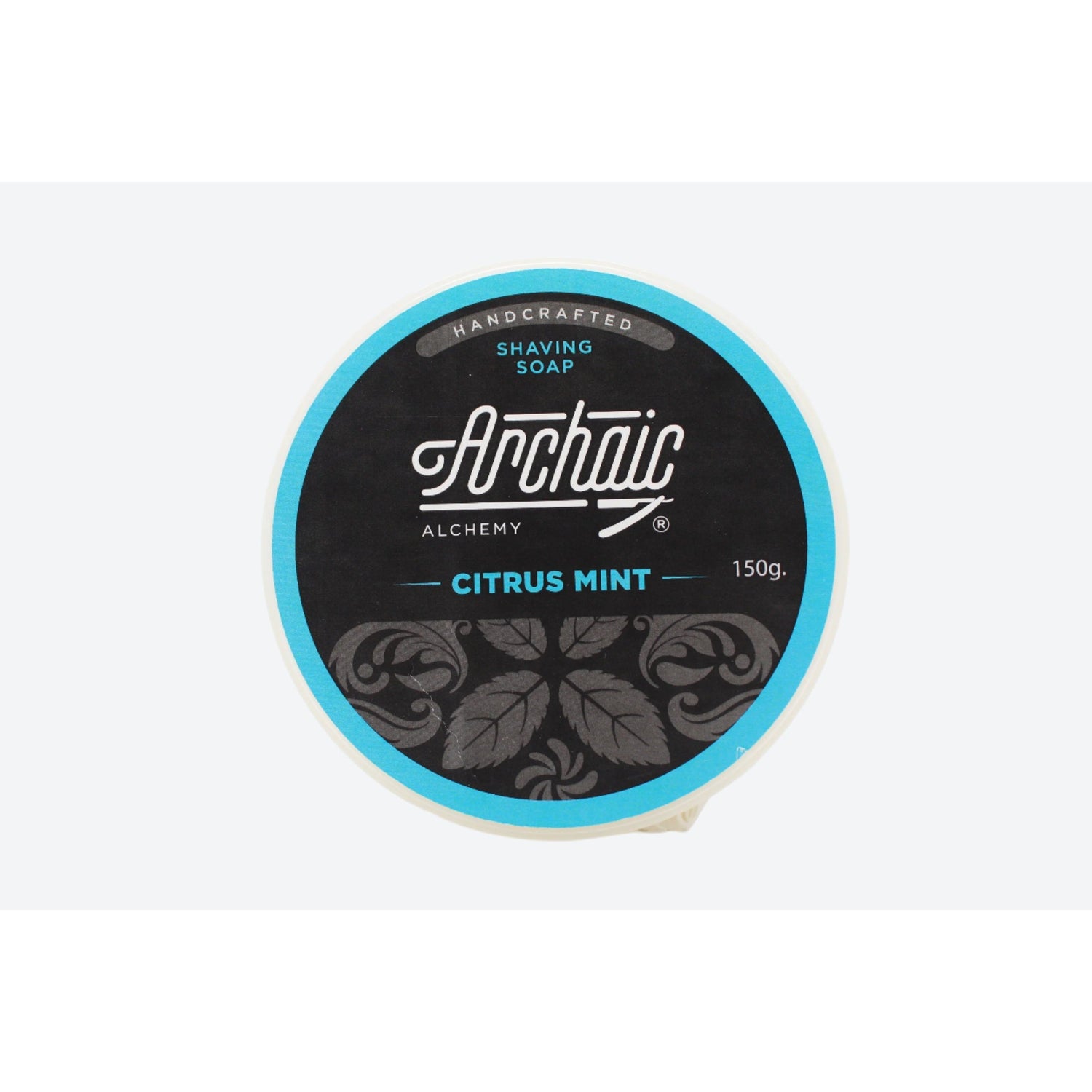 Archaic Alchemy Citrus Mint Shaving Soap 150g by Pasteur Pharmacy
