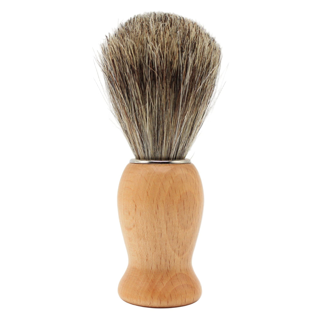 Il Ceppo Light Wood Handle Pure Badger Bristle Shave Brush by Pasteur Pharmacy
