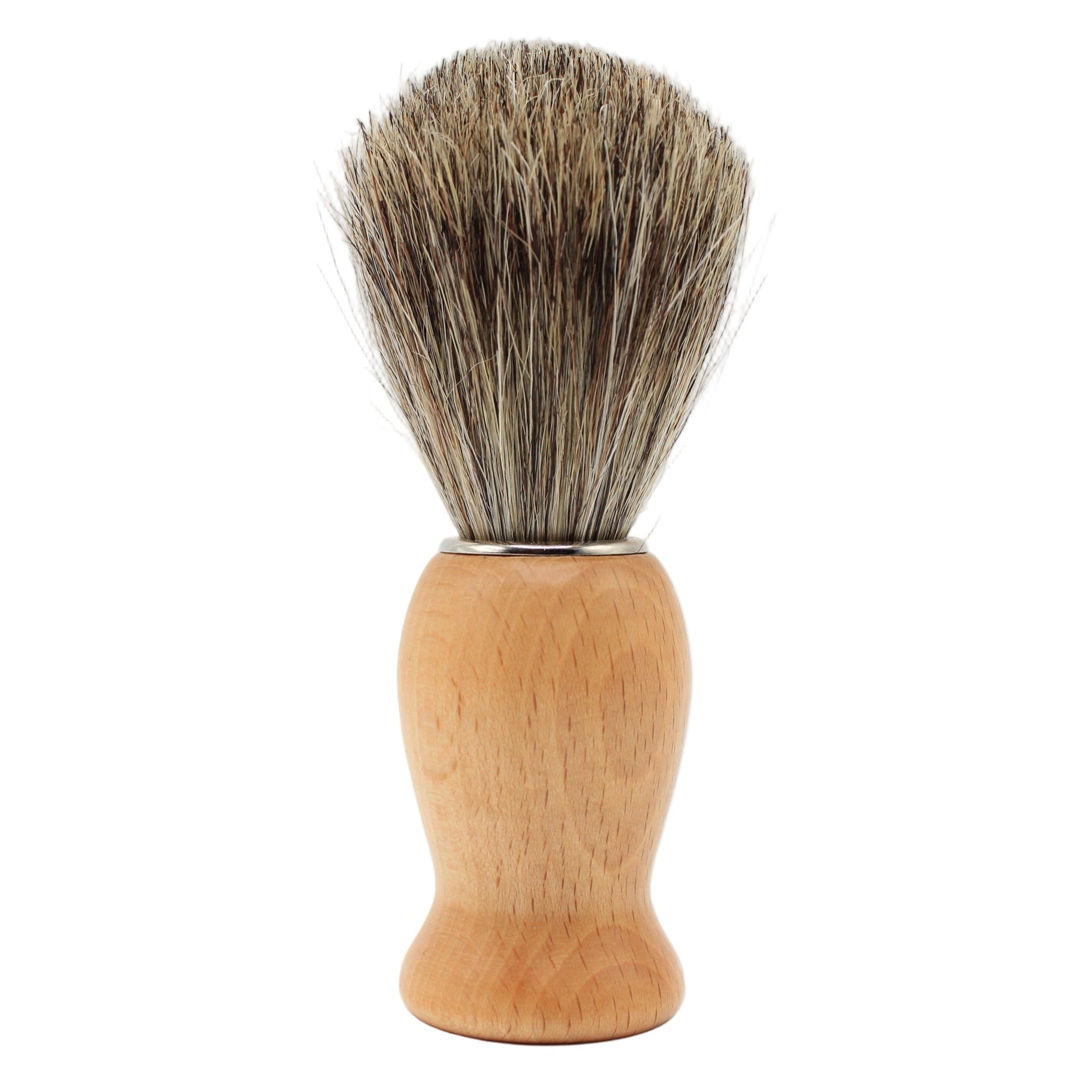 Il Ceppo Light Wood Handle Pure Badger Bristle Shave Brush by Pasteur Pharmacy
