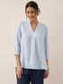 100% Linen Dress Shirt JOANNA by LINTICO