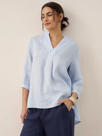100% Linen Dress Shirt JOANNA 