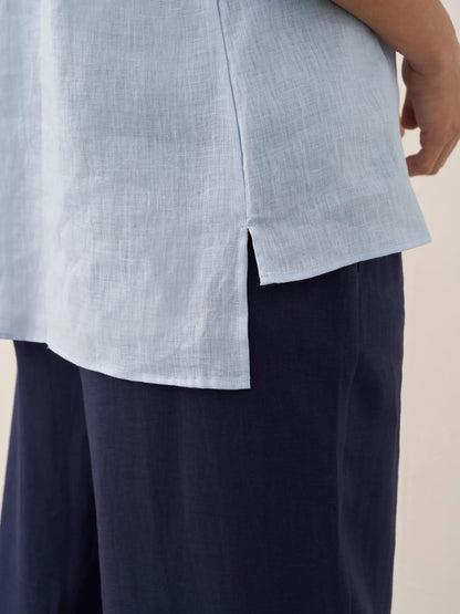 100% Linen Dress Shirt JOANNA by LINTICO