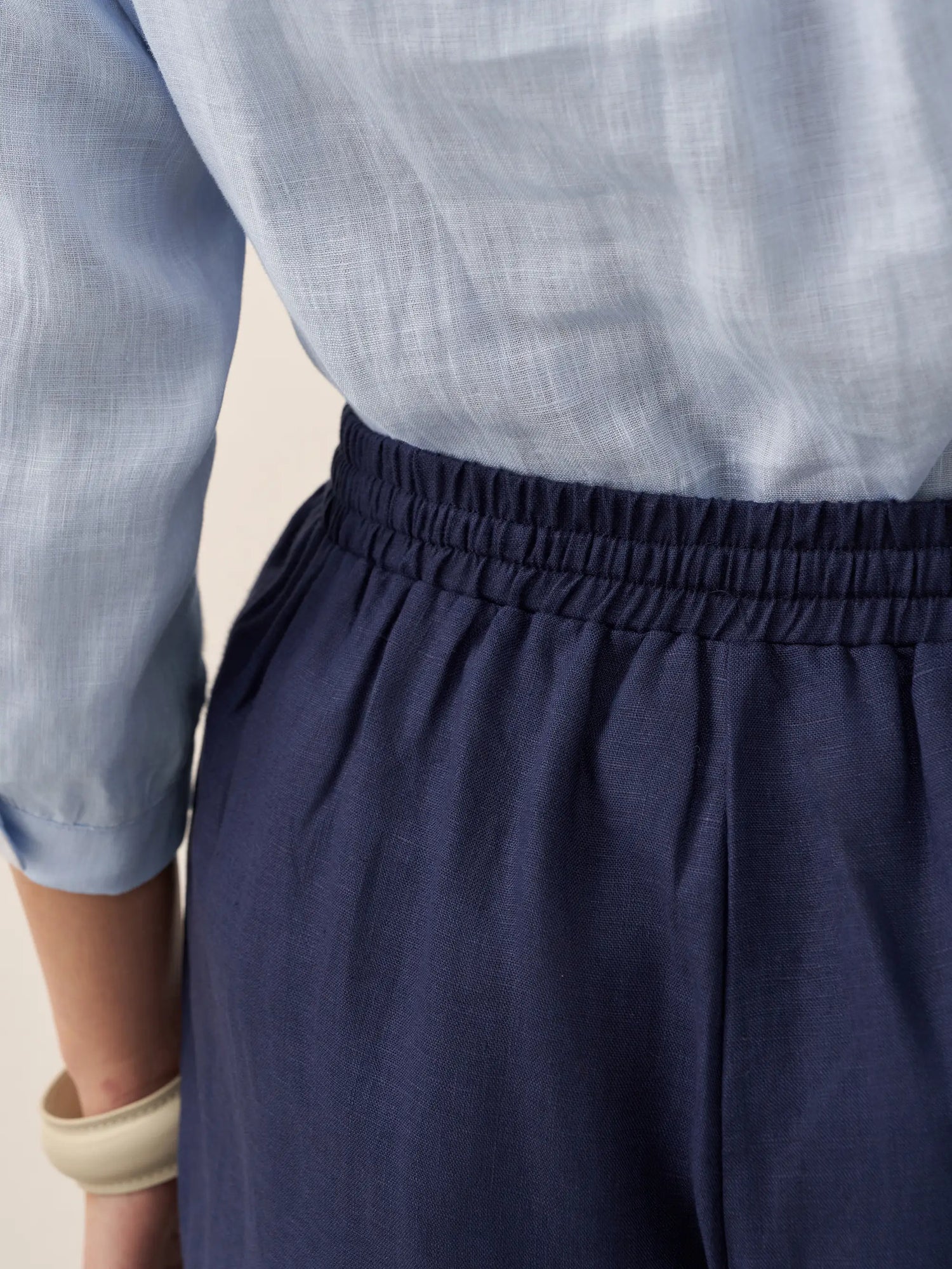 100% Linen Classic Pants LYON by LINTICO