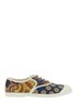 Valentino Garavani Men Multicolor Low Top Sneakerswith All-Over Floral Print In Cotton Man by Luosophy