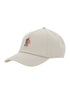 Moncler Grenoble Men Grey Baseball Cap With Logo Embroidery In Cotton Man by Luosophy