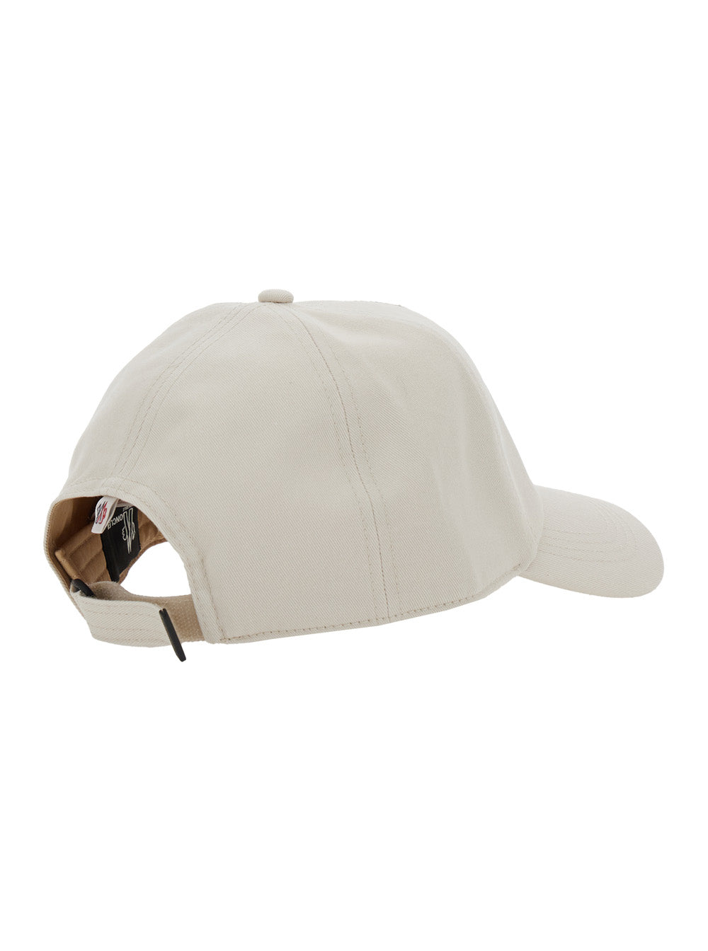 Moncler Grenoble Women White Baseball Cap With Logo Patch On The Front In Cotton Woman by Luosophy