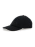 Fendi Men Black Baseball Cap With Logo Lettering Embroidery On The Front In Cotton Man by Luosophy