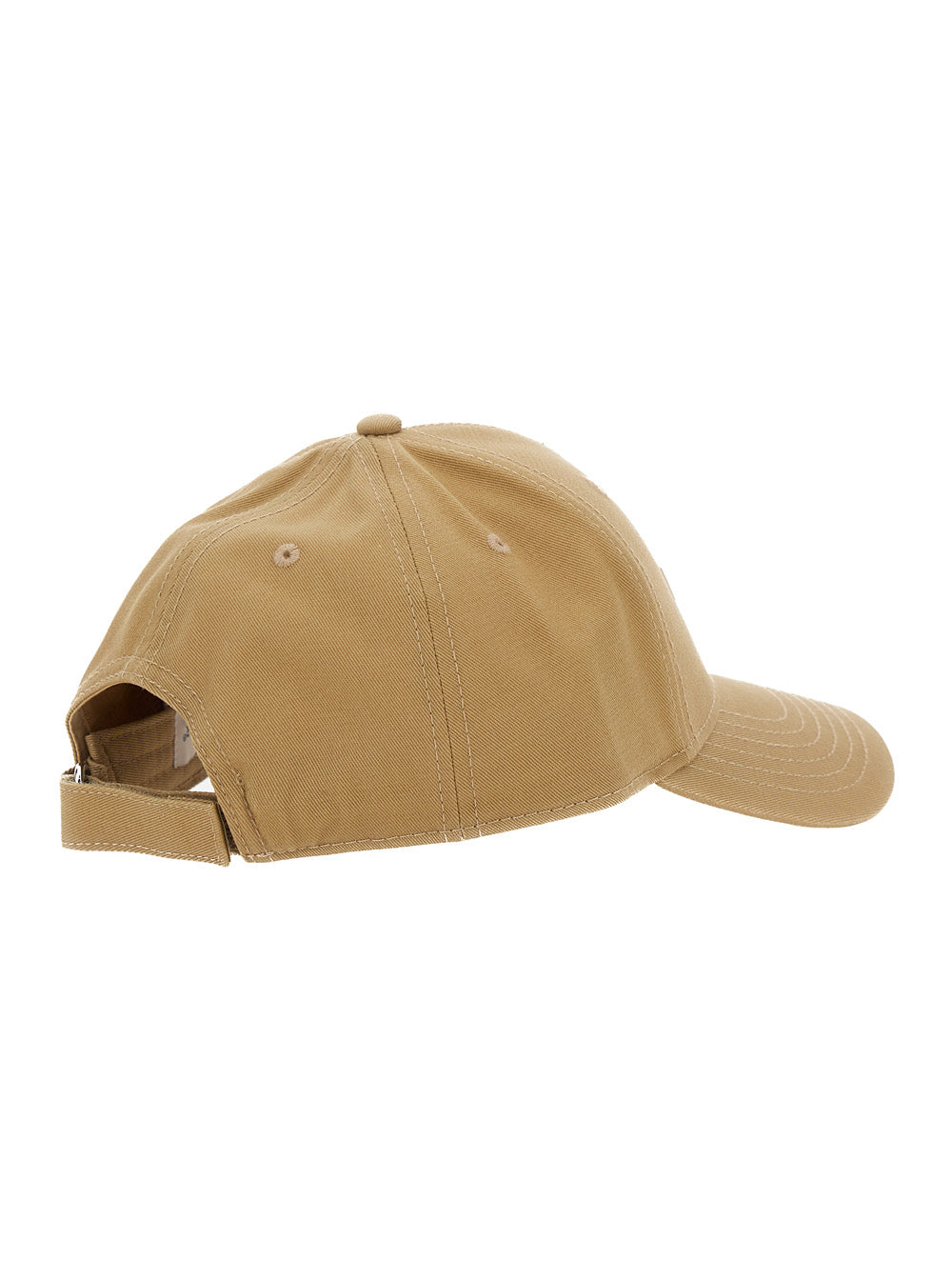 Moncler Women Beige Baseball Cap With Tone On Tone Logo Print In Cotton Woman by Luosophy
