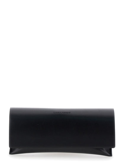 Saint Laurent Women Brown Sunglasses With Tortoiseshell Print And Cassandre Logo On Temples In Acetate Woman by Luosophy