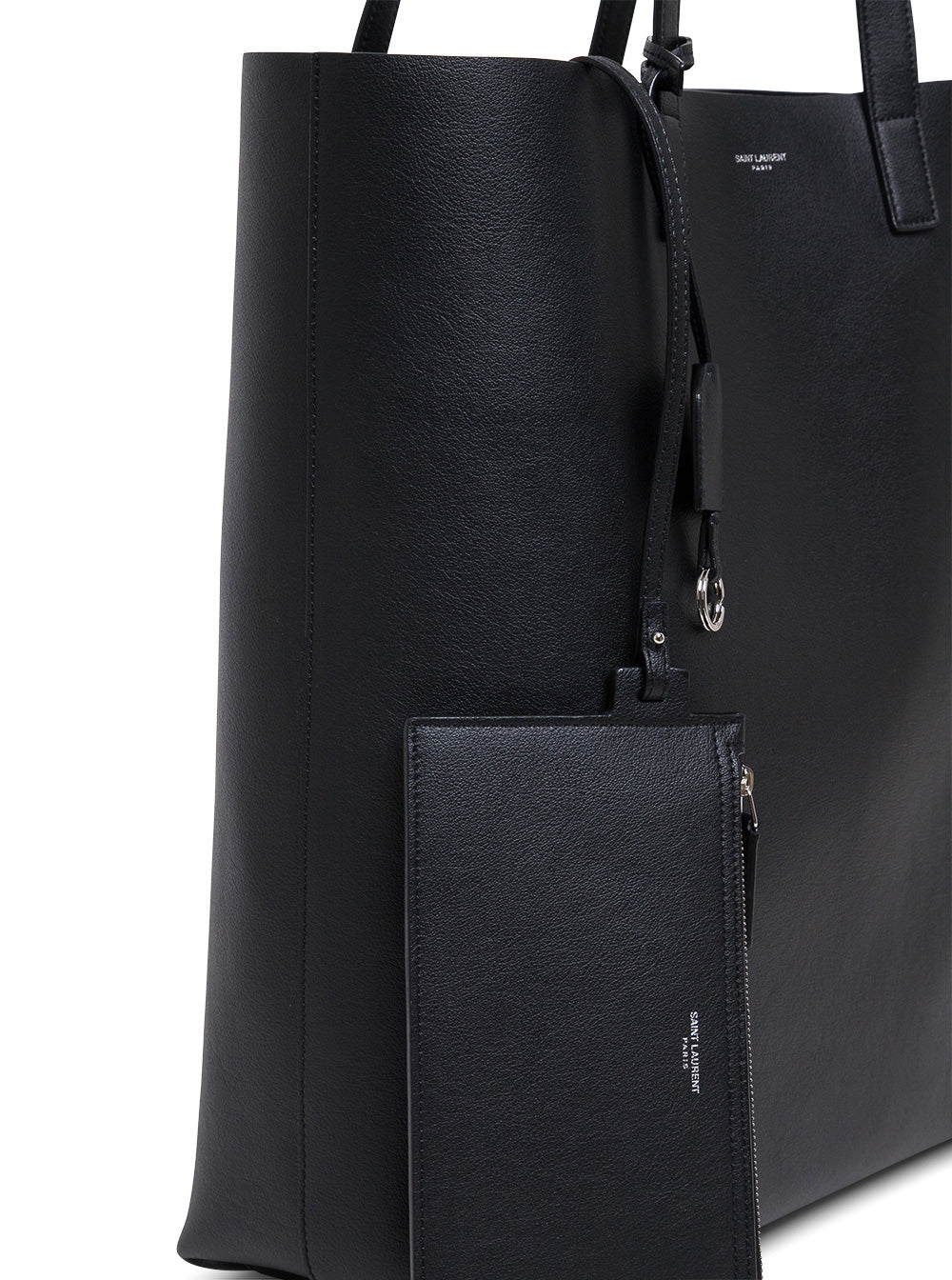 Saint Laurent Men Shopping Bold Handbag In Black Leather by Luosophy